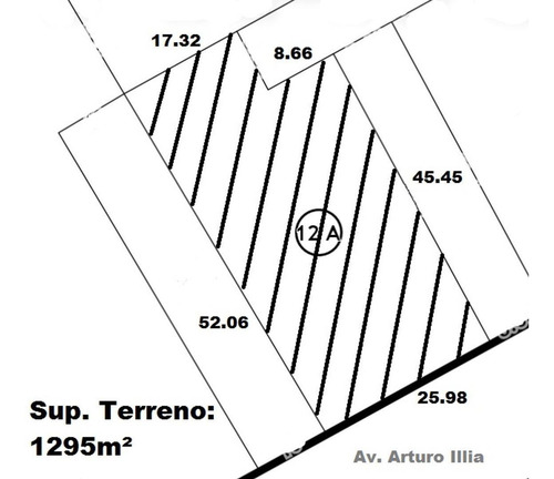 Imagen 2 de 3 de Terreno De 1295 M² En Venta En Villa Sarmiento