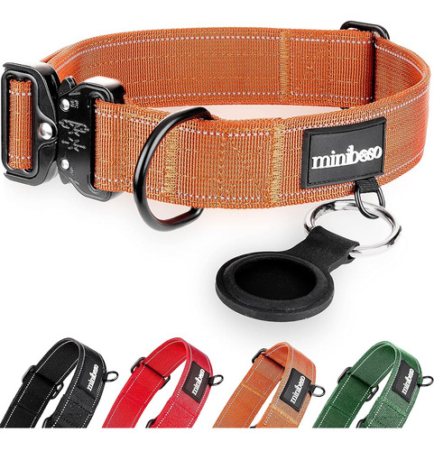 Collar Para Perros Miniboso Orange Para Perros Grandes De Al