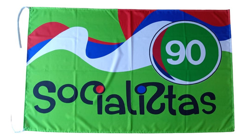 Bandera Partido Socialista 90 De 150x90 Cm, Fabricamos