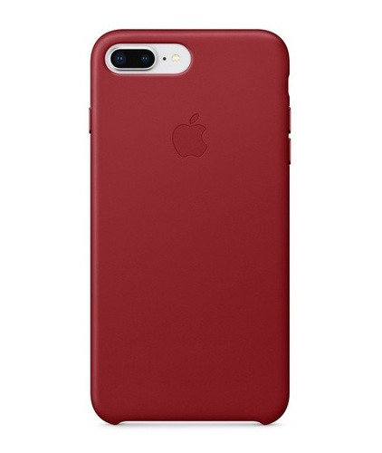 Funda Apple Leather Case Cuero Original iPhone 8 Plus Red