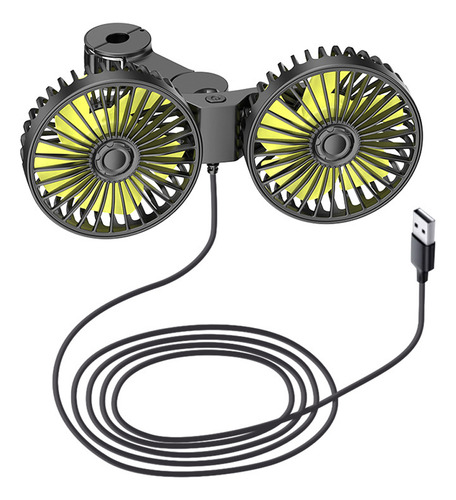 Ventilador Eléctrico Que Acelera La Rotación De La Furgoneta
