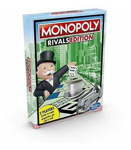 Monopoly Rivals Edition 2 Juego De Jugador Hasbro Gaming Nu