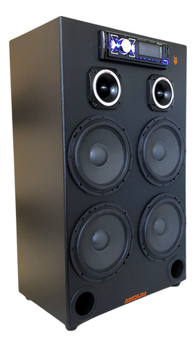 Caixa De Som Bluetooth Aw-650 Four Cor Preto