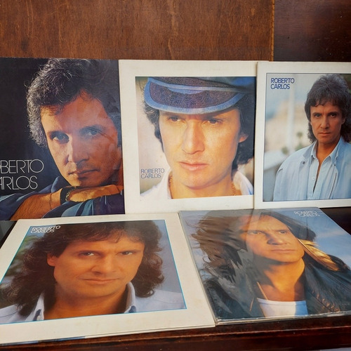 Vinil Lp Lote 7 Unidades Roberto Carlos