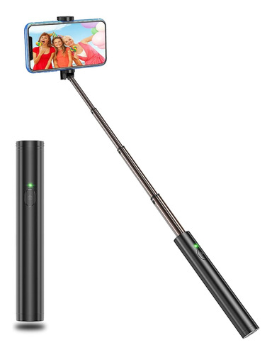 Monopod Selfie Stick Bluetooth, Aluminio Ligero Todo En Uno,