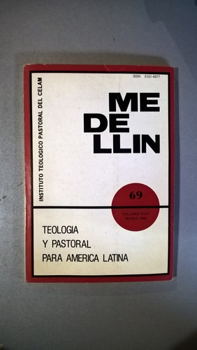 Revista Medellín 69 - Teología Y Pastoral Mifsud Irarrazaval