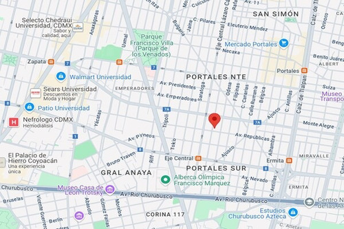 Venta Departamento En Colonia Portales Sur, - Monrovia No.725, Benito Juárez, Cdmx/ Cerca Eje 8, Calz. De Tlalpan (tm27-ru8)