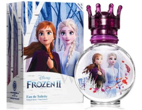 Perfume Infantil Disney Princesa Frozen Ii Edt 100ml Ninas
