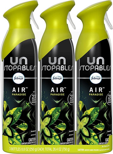 Febreze Air Unstopables Paradise - Aerosol De Ambiente, Eli.