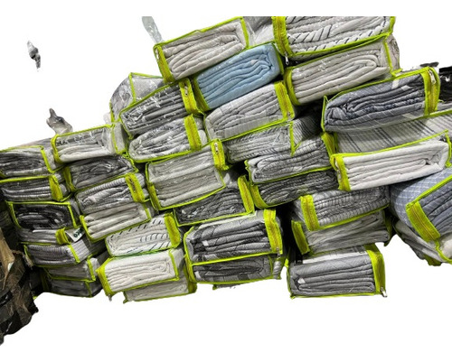 10 Protector De Bambu Matrimonial Impermeable ,