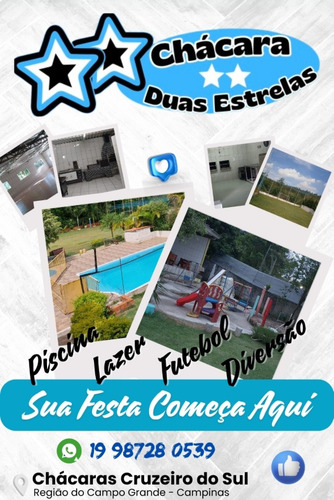 Vendo Chácara, Em Funcionamento Para Locação