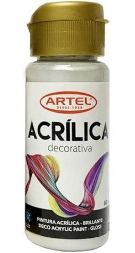 Pintura Acrilica Artel Metalica 60ml