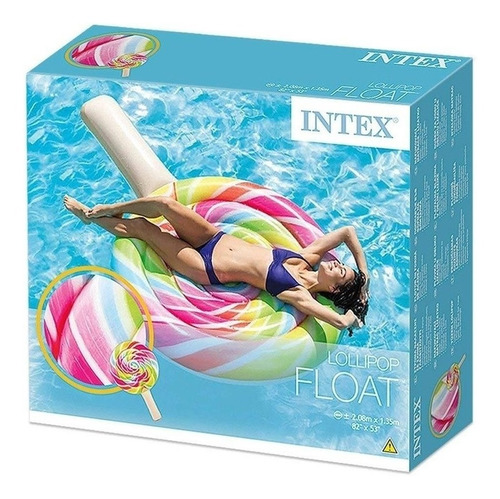 Inflable Intex En Forma De Paleta Para Adultos 58753ep