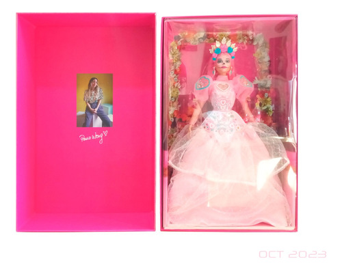 Barbie Pink Magnolia Colección Día De Muertos Premium 2023