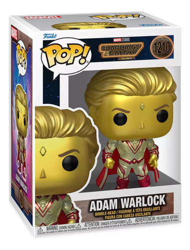 Funko Pop Adam Warlock 1210 Guardianes De La Galaxia Vol.3