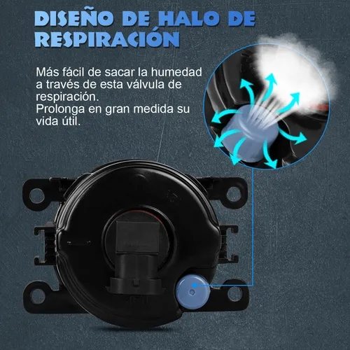 1 Pcs - Faros Antiniebla Led En El Parachoques Delantero