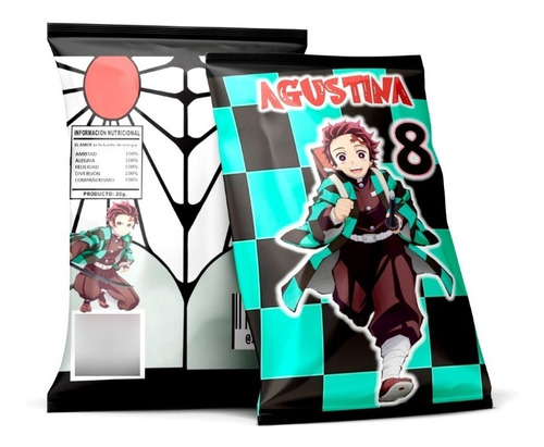  Bolsas Para Sorpresitas Chips Bags X10 Anime
