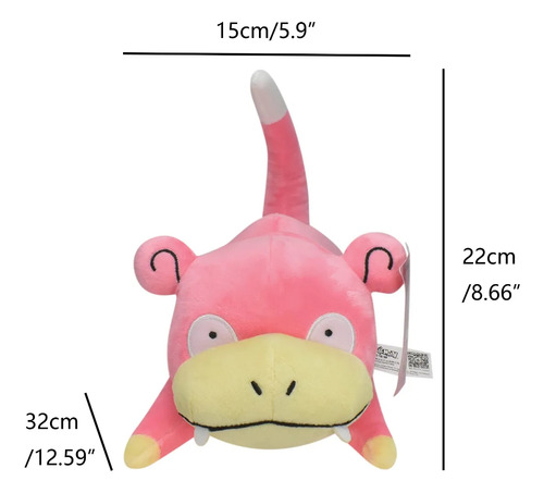 Pelúcia Slowpoke Com Desenhos Animados De Animais De Pelúcia
