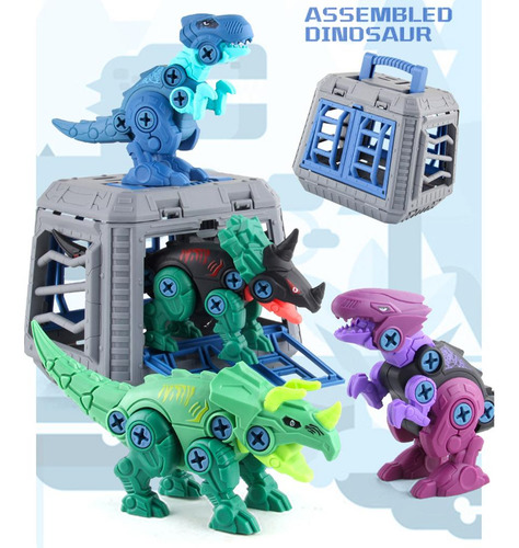 Desmontar Juguetes De Dinosaurio Stem Learning Building Toy