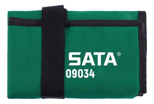 Kit De Chaves Combinadas Com Catraca Curta St09034 - Sata