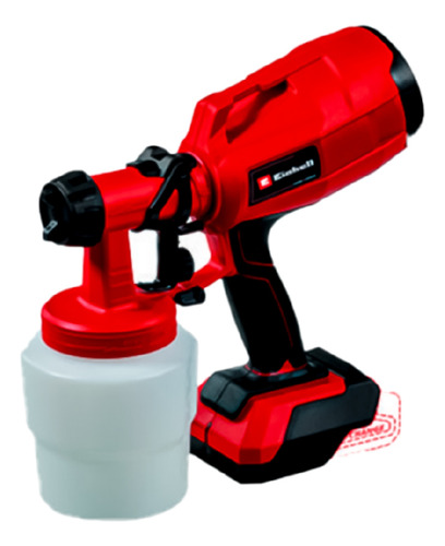 Pistola Pintar Pulverizador De Pintura Einhell 3 Posiciones Color Rojo