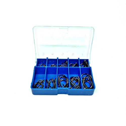 Caja X 70 Anzuelos Pesca Acero Tungsteno Circulares Octopus