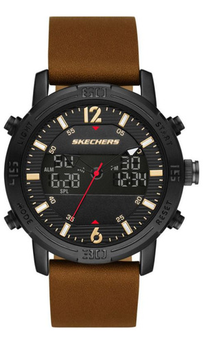 Reloj Para Hombre Skechers Skechers Sr5153 Café