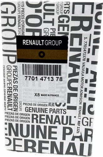 Válvulas De Escape Renault Clio Megane Symbol 16v