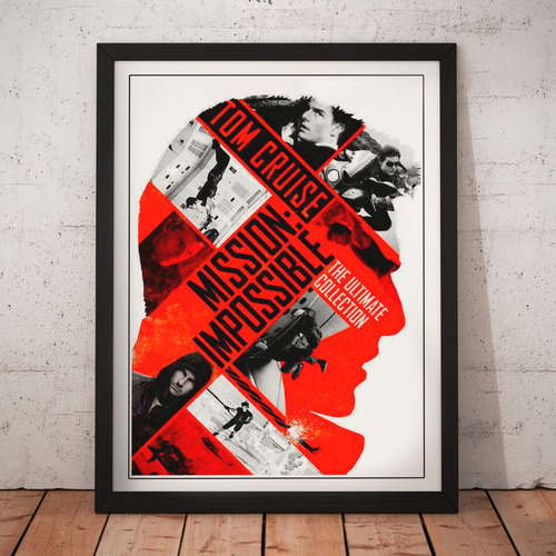 Cuadro Peliculas - Mision Imposible - Poster Arte Movie