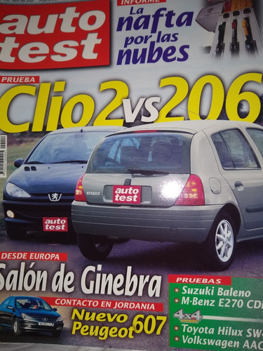 Revista Auto Test Año 2000 Precio X Cada Uno Nro 111 A 121