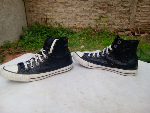 Botitas Converse Cuero Originales Talle 40 (Usado)