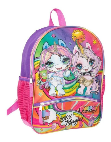 Mochila Bts Poopsie 14 Litros Multicolor