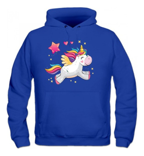 Poleron De Niña Personalizado De Unicornio 