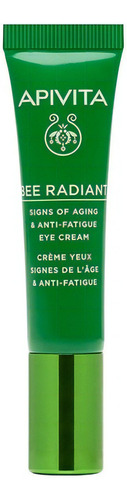 Apivita Bee Radiant Crema Para Ojos Antiedad Antifatiga 30ml Tipo De Piel Todo Tipo De Piel