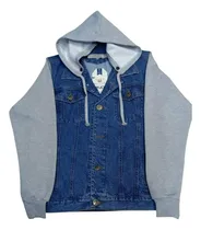 Comprar Casacas En Jean En Manga Franela De Hombre