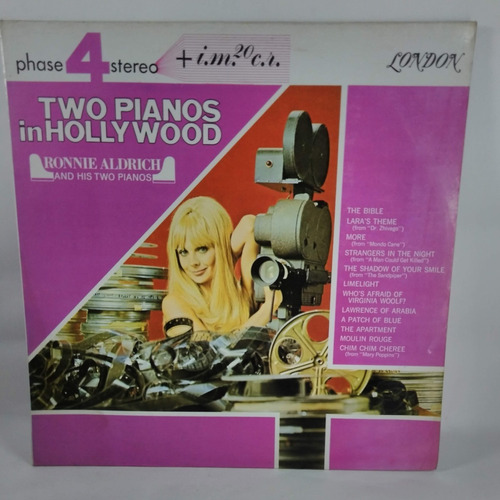 Lp Ronnie Aldrich And His Two Pianos In Hollywood