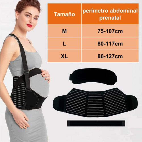 Faja Para Embarazadas Soporte Maternal Con Chaleco Ajustable