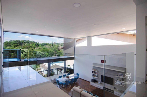 Imagem 9 de 30 de Casa Com 4 Dormitórios À Venda, 507 M² Por R$ 1.700.000,00 - Condomínio Quintas De São Fernando - Cotia/sp - Ca2243