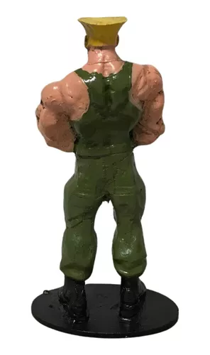 Guile Street Fighter Boneco Colecionável Resina