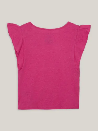 Polera Niña Flange Fucsia Calvin Klein