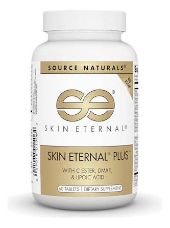 Source Naturals Skin Eternal Plus, Con Éster C, Dmae Y Áci