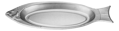 Platos Llanos Redondos De Metal Reutilizables De Acero Inoxi