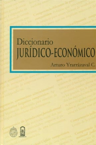 Libro Diccionario Jurídico Económico. Envio Gratis /705