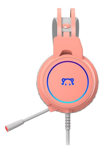 Imagen 3 de 6 de Audifonos Gamer 3.5mm - Daidai Sth200 Rosa