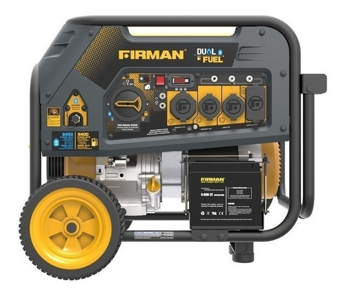 Generador portátil Firman Power Equipment H07552 monofásico con tecnología AVR 120V/240V