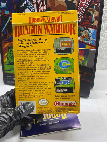 Dragon Warrior Nes Auténtico Y Completo (Usado)