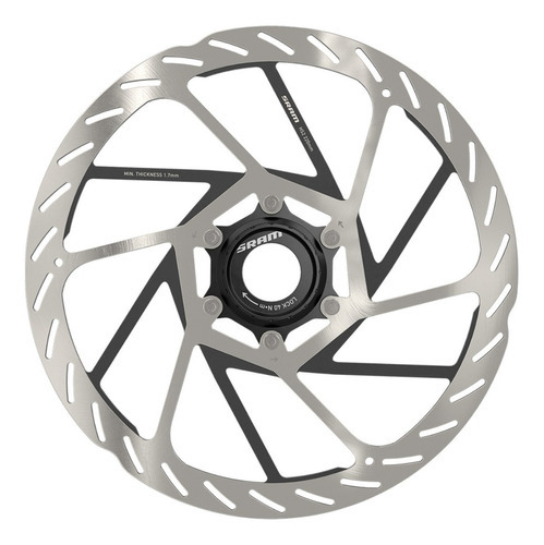      Rotor Disco De Freno Sram Hs2 220mm Center Lock Color Plateado