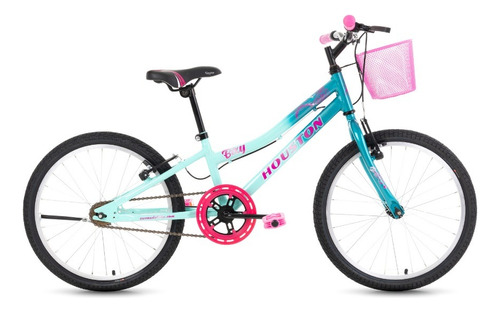 Bicicleta Infantil Houston Bixi Aro 20 Cor Verde