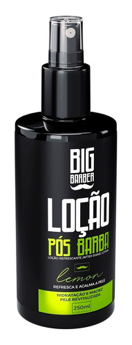 Loção Pós Barba After Shave Spray Lemon 250ml Big Barber