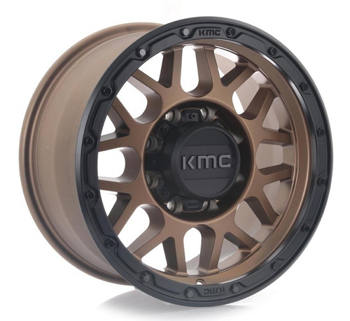 Rines Km535 17x9.0 8x165.1 Et 18 Matte Bronze W/matte Black 